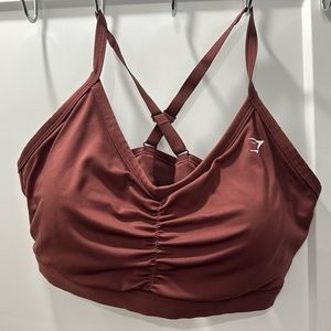 Gym Shark Ruched Sports Bra